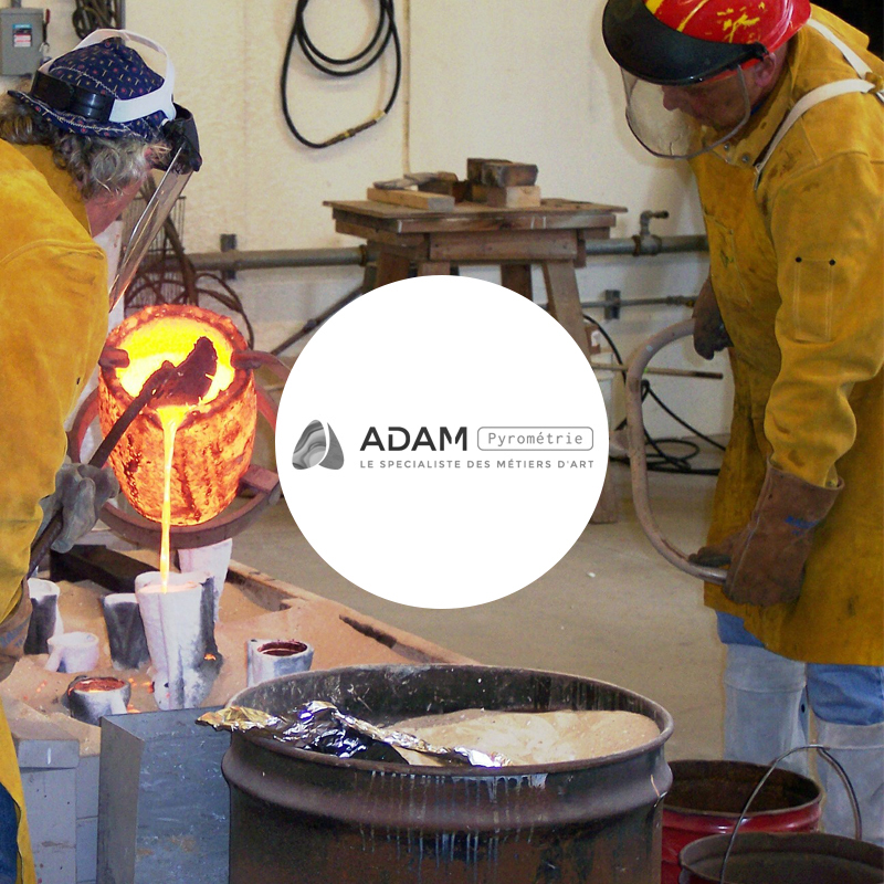 Adam pyrométrie, un PrestaShop fondu et modelé sur le web