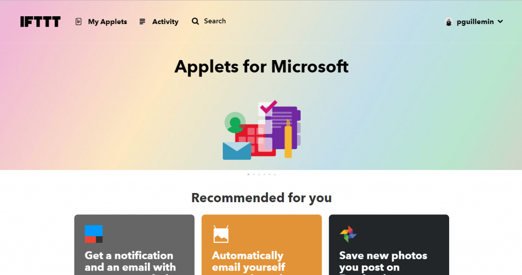 ifttt-automatiser-applications-entre-elle