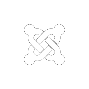 Joomla-logo-gris