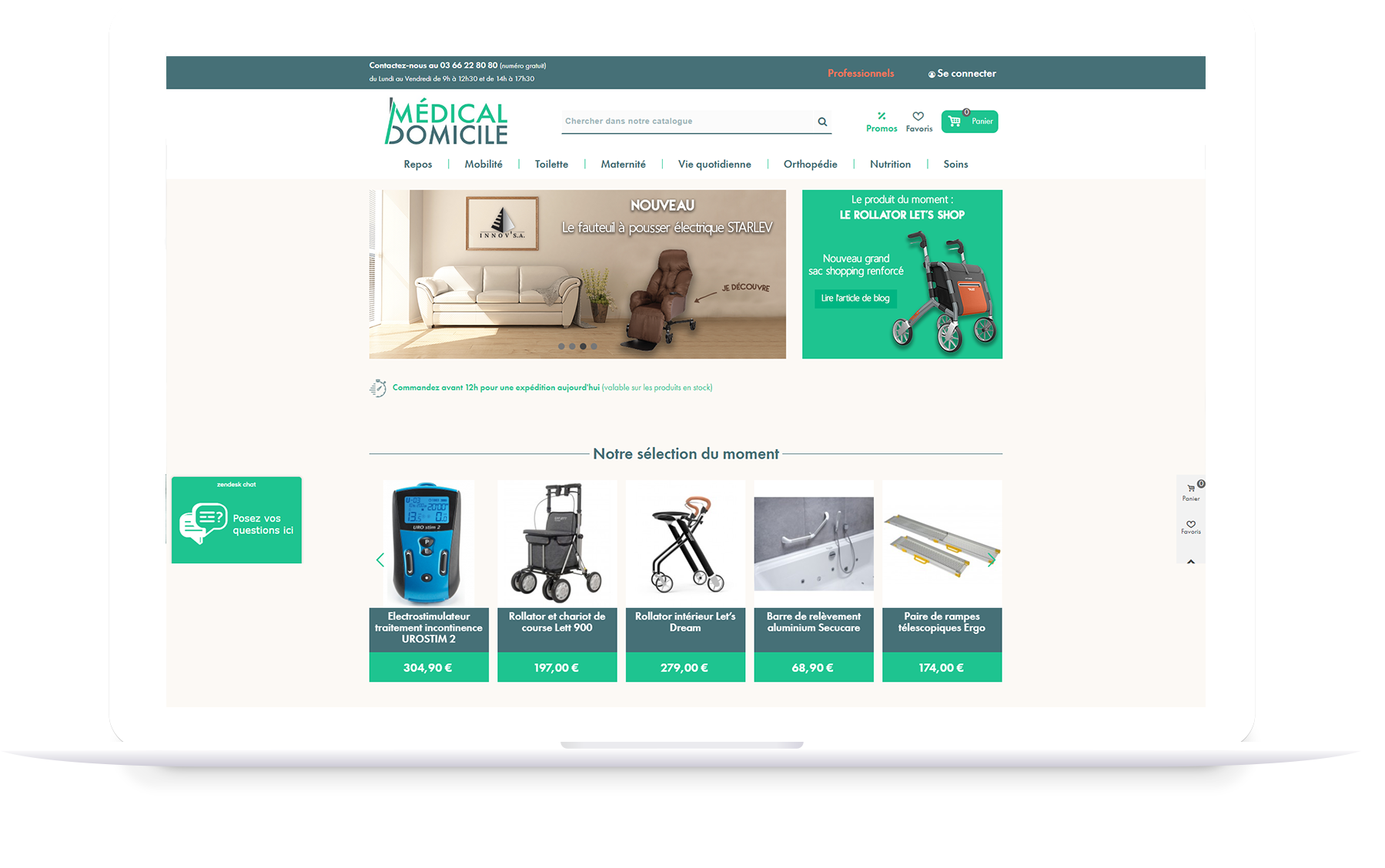 mock-up-ref-prestashop-medical-domicile mobile-desktop-prestashop-meublissime