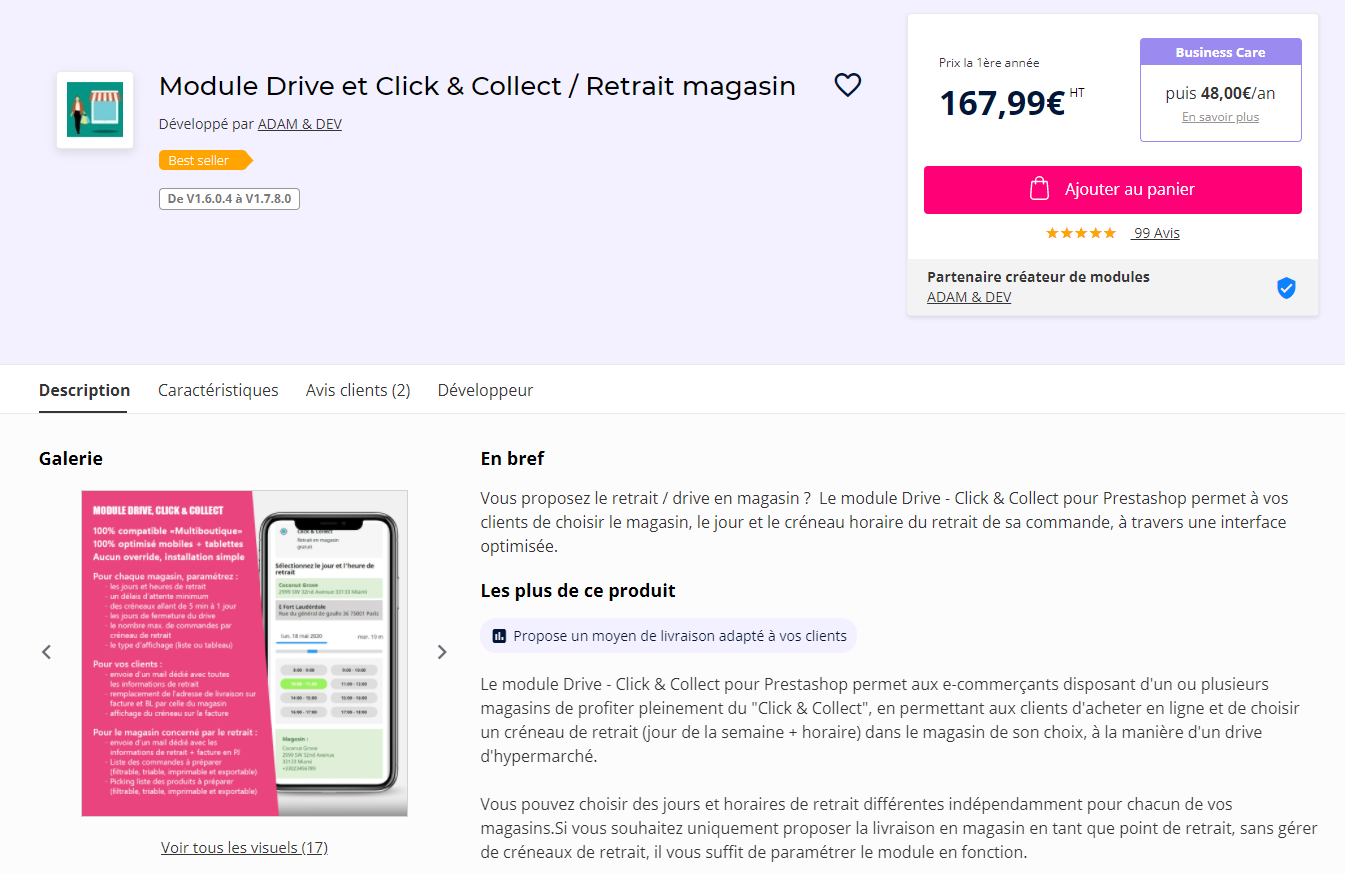 module-prestashop-drive-et-click-and-collect